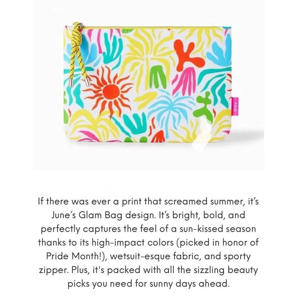 Makeup Bag Travel Pouch Clutch Wallet Zip Organizer Pencil Case NEW Summer Cute